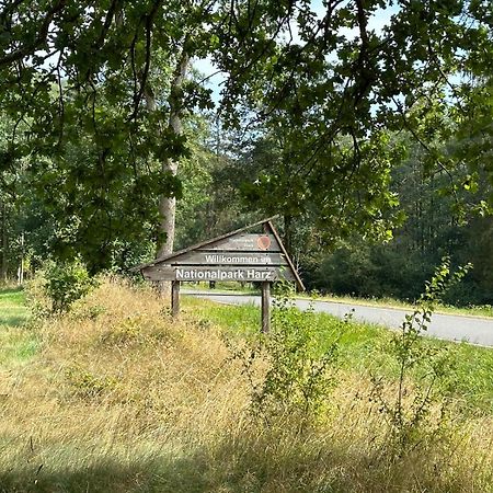 Ferienbutzen Harz Heikenberg, Bad Lauterberg Mit Schwimmbad Und Sauna Esterno foto